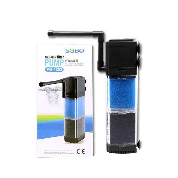 Sobo Akvaryum Filtre (12W 880 Lt/h, WP-1301F)
