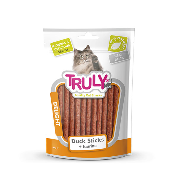 Truly Ördekli Yumuşak Stick Kedi Ödül Maması