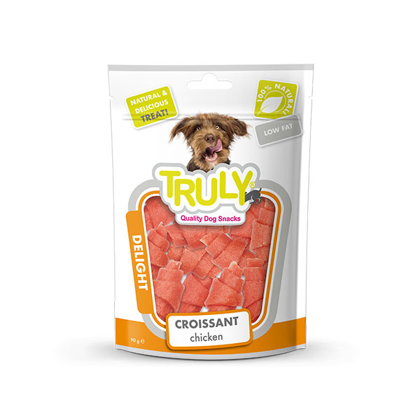 Truly Kruvasan ve Tavuklu Yumuşak Köpek Ödülü Maması