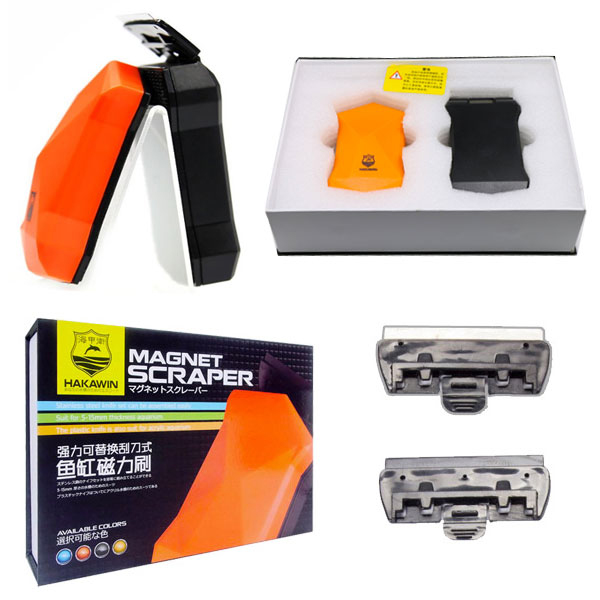 Hakawin Magnet Diamond Camlar için Mıktanıslı Akvaryum Sileceği (10-25 Mm, Small)