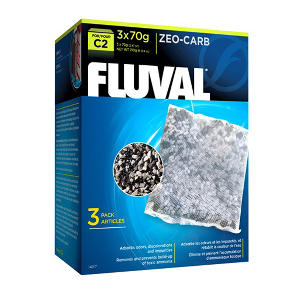 Fluval C2 Akvaryum Zeo Karbon 3 Adet (70 Gr, 3 Adet)