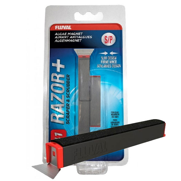 Fluval Razor Akvaryum Cam Temizleyici (16x10 Cm, Small)