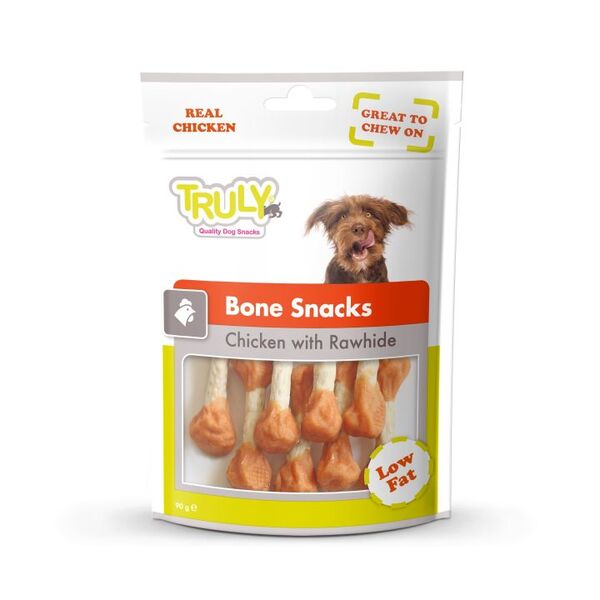 Truly Tavuklu Halter Şekilli Kurutulmuş Köpek Ödül Maması