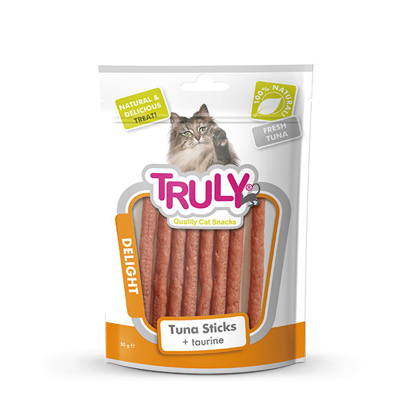 Truly Ton Balıklı Yumuşak Stick Kedi Ödül Maması