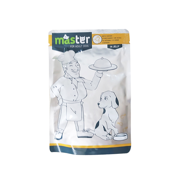 Master Jöleli Tavuklu Pouch Küçük Irk Konserve Köpek Maması