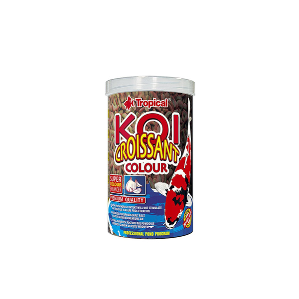 Tropical Koi Croissant Color Havuz Balıkları için Renklendirici Balık Yemi