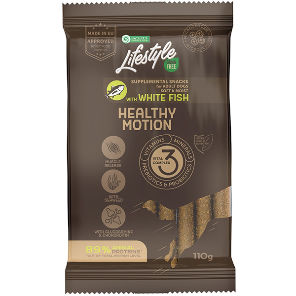 Natures Protection Life Style Tahılsız Balıklı Köpek Ödül Maması