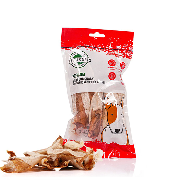 Naturalis Kurutulmuş Kuzu Kulağı Köpek Ödül Maması