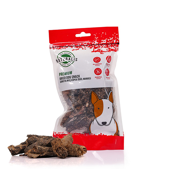 Naturalis Kurutulmuş Kuzu İşkembe Köpek Ödül Maması