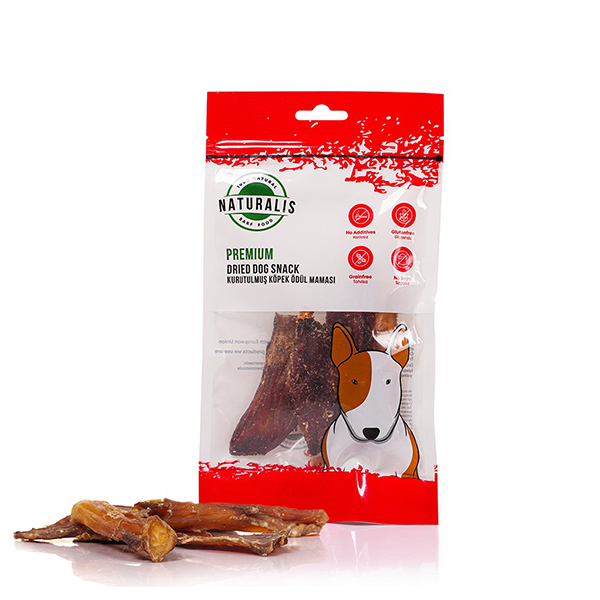 Naturalis Kurutulmuş Sığır Tendon Köpek Ödül Maması