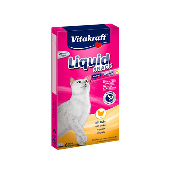 Vitakraft Tavuklu ve Taurinli Sıvı Kedi Ödül Maması