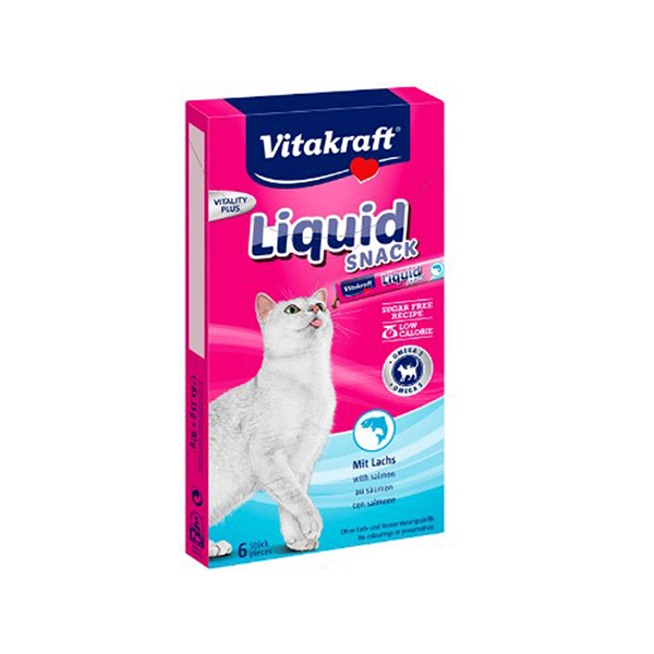 Vitakraft Somon Ve Omegalı Sıvı Kedi Ödülü