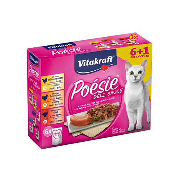 Vitakraft Poesie Et Çeşitleri Yetişkin Kedi Konservesi