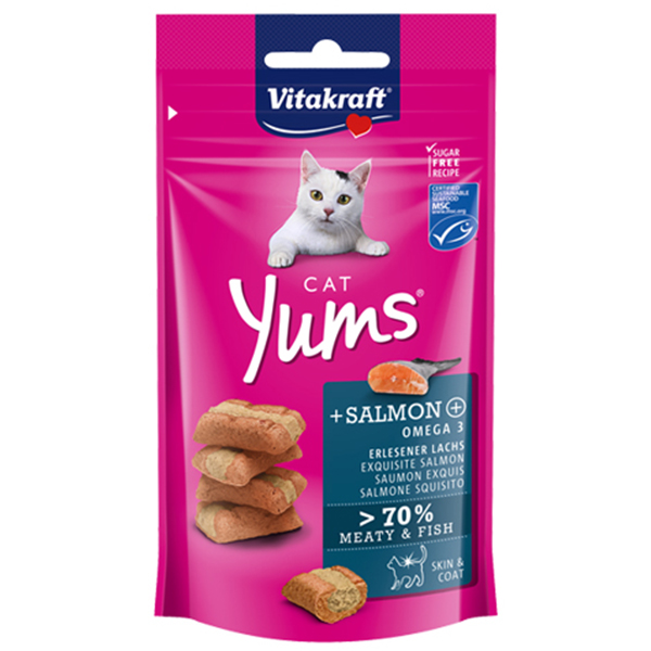 Vitakraft Somonlu Yumuşak Kedi Ödül Maması