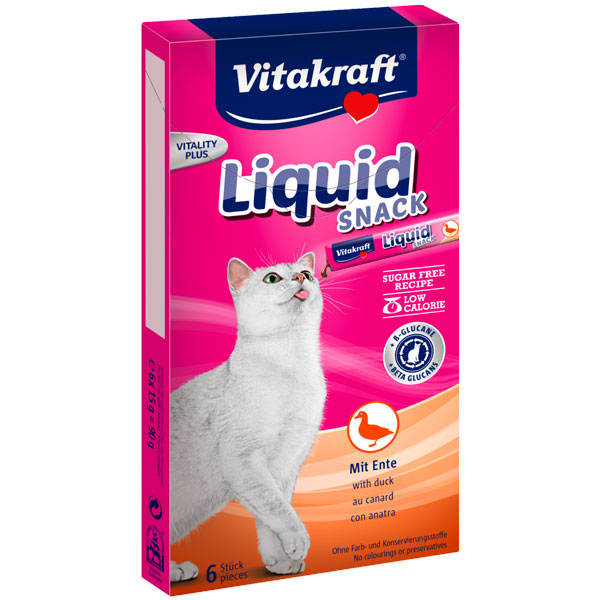 Vitakraft Ördek Ve Beta Glucan Katkılı Sıvı Kedi Ödülü