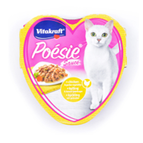 Vitakraft Poesie Tavuk Etli ve Sebzeli Yetişkin Kedi Konservesi