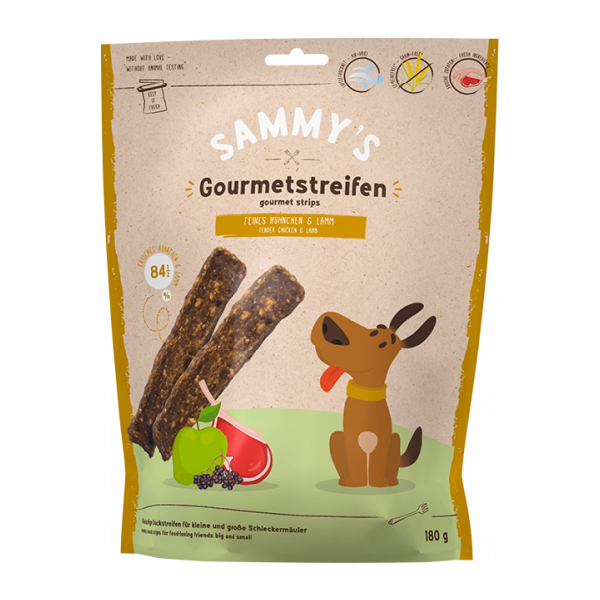 Sammy's Gourmet Kuzu Etli ve Tavuklu Köpek Ödül Maması