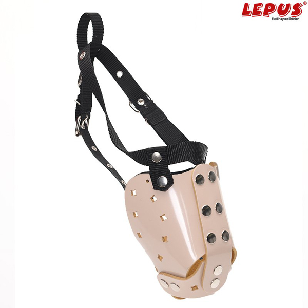 Lepus Güvenilir Köpek Ağızlığı Siyah 20x7x20-30 Cm (25x10x40-50 Cm, Small)