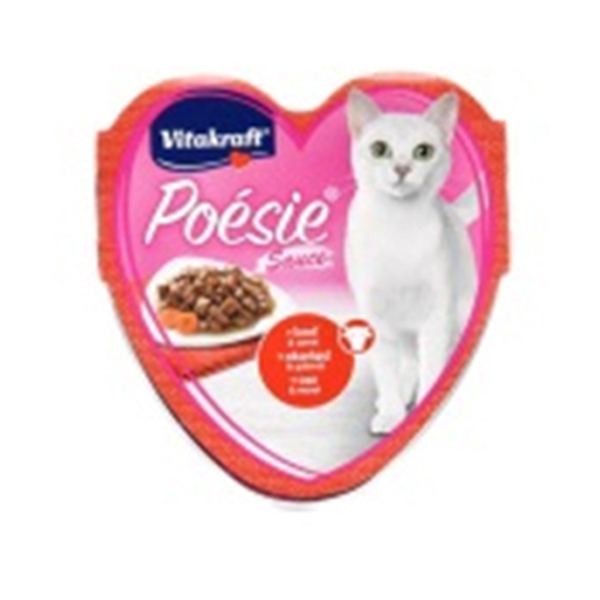 Vitakraft Poesie Sığır Etli ve Havuçlu Yetişkin Kedi Konservesi