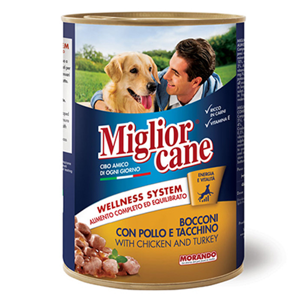 Miglior Tavuk ve Hindili Yetişkin Köpek Konservesi