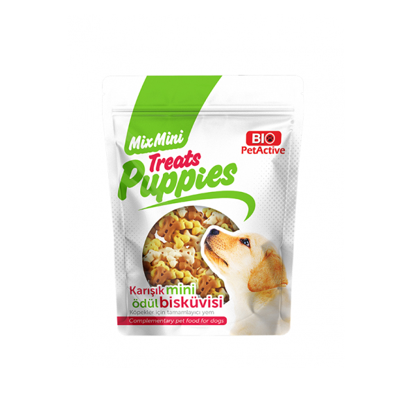 Pet Active Karışık Mini Yavru Köpek Ödül Bisküvisi