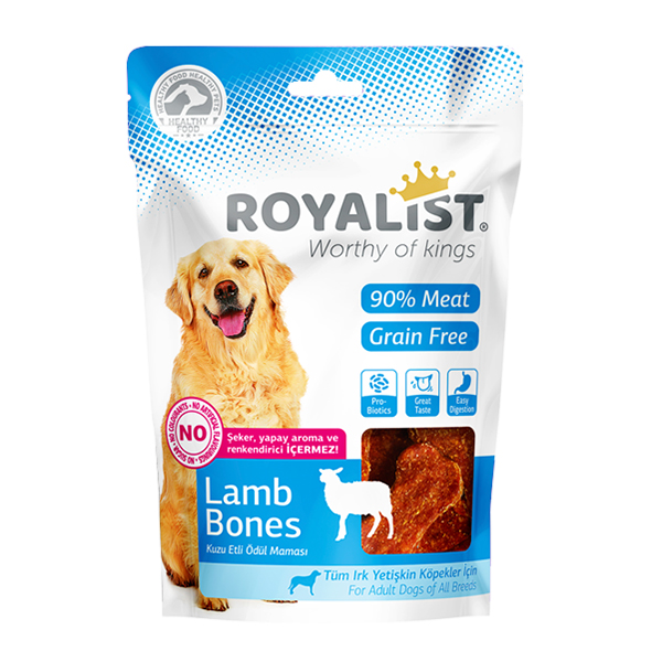 Royalist Tahılsız Kuzu Etli Yumuşak Köpek Ödül Maması
