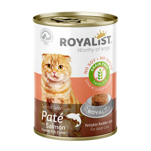 Royalist Tahılsız Somonlu Ezme Yetişkin Konserve Kedi Maması