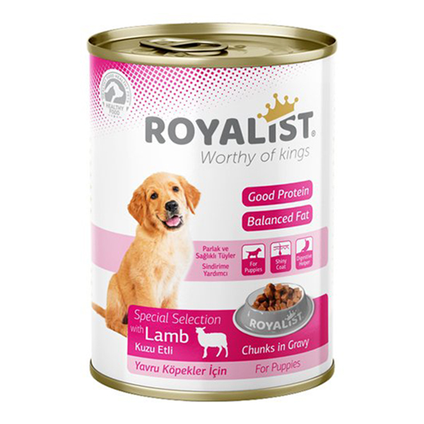 Royalist Puppy Kuzu Etli Gravy Yavru Köpek Konservesi