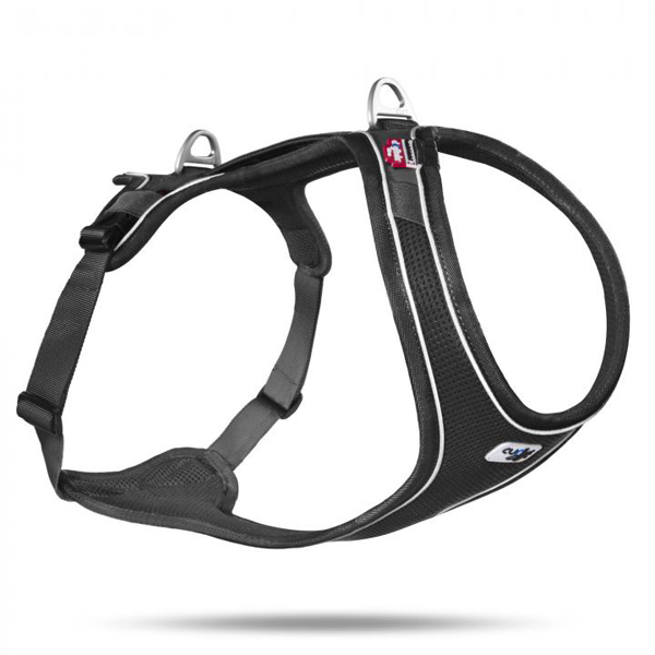 Curli Belka Comfort Harness Köpek Göğüs Tasması (Siyah, 66-70x48 Cm, Small)