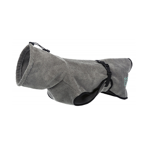 Trixie Köpek Havlu Bornoz Gri (30 Cm, Small)