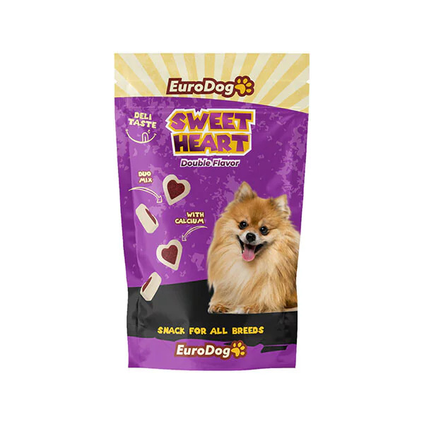 Euro Dog Sweet Heart Kuzu Etli Köpek Ödül Maması