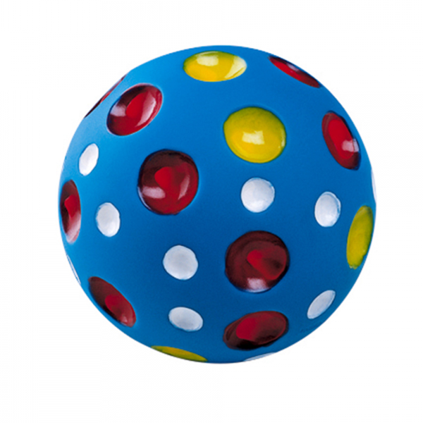 Ferplast Pa 6010 Vinil Delikli Top Köpek Oyuncağı (8 Cm, Small)