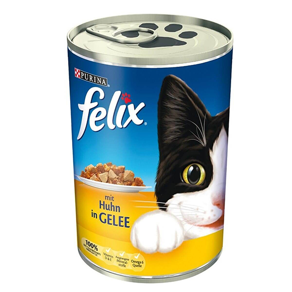 Felix Tavuklu Yetişkin Konserve Yaş Kedi Mamasi