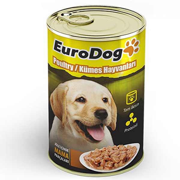 Euro Dog Tavuklu Yavru Köpek Konservesi