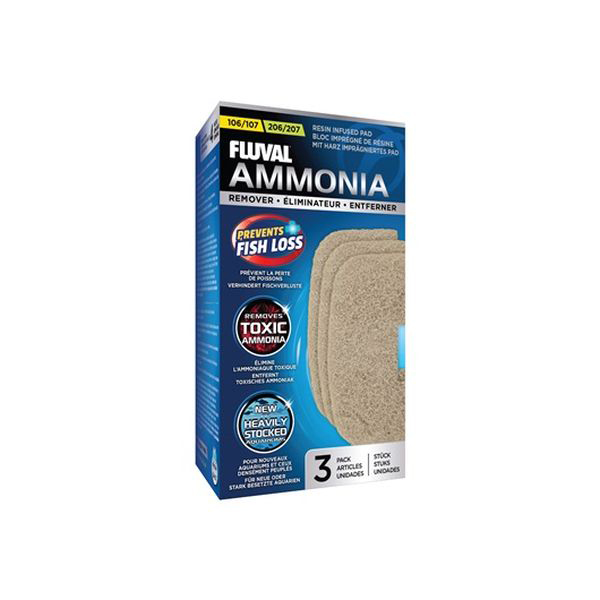 Fluval Akvaryum Ammonia Remover 107/207 (3 Adet)