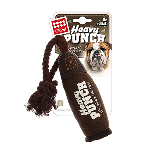 Gigwi Sesli Boks Çantası Köpek Çiğneme Oyuncağı