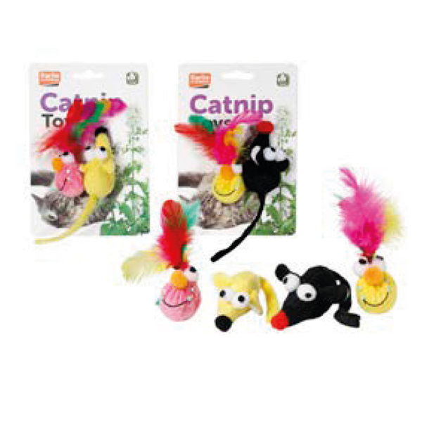 Karlie Peluş Fare Kedi Oyuncağı 2 Adet (6 Cm, 1 Adet)