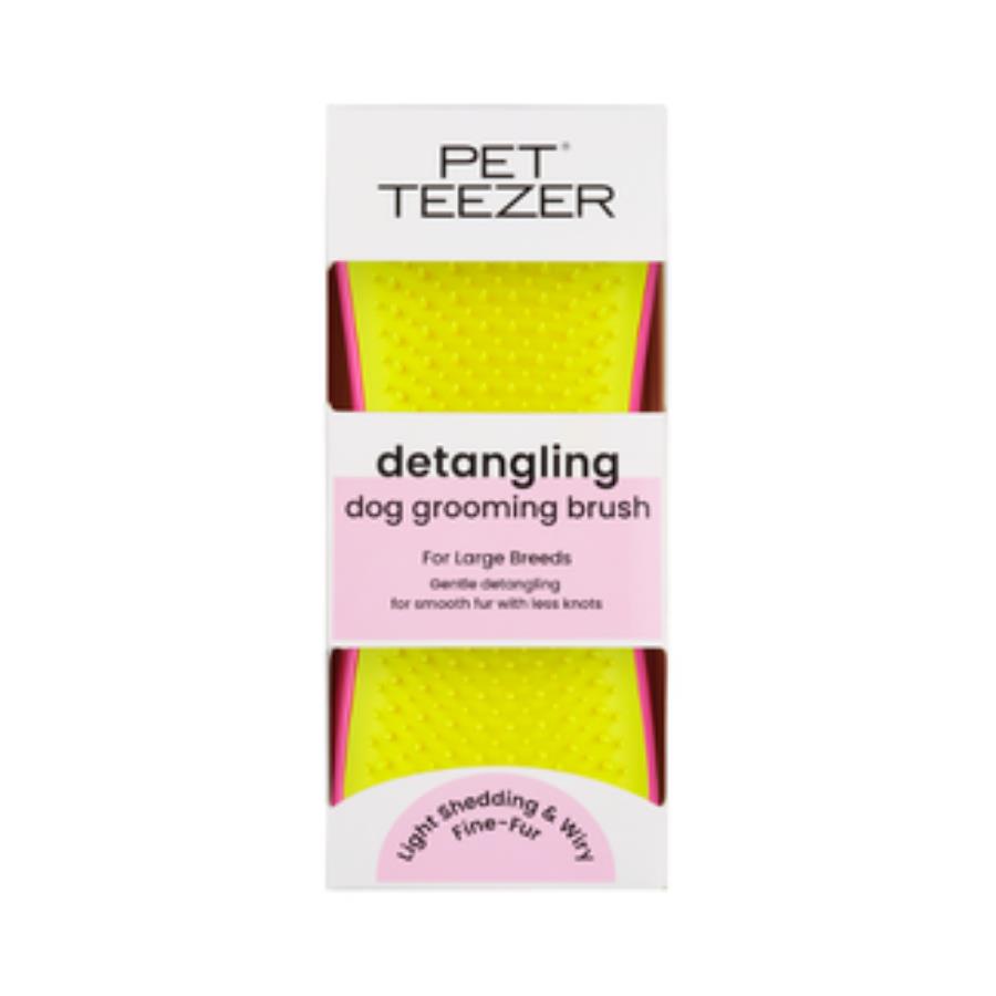 [5060926680576] Pet Teezer Düğüm Açıcı Köpek Fırçası (Gri)