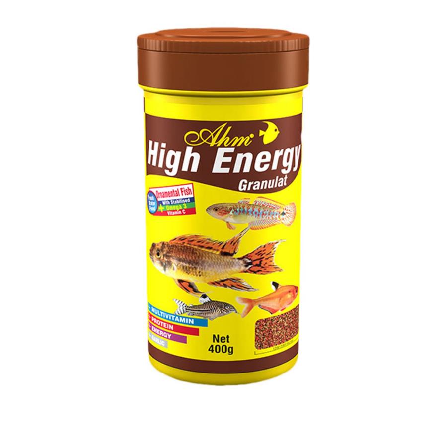 [696-31646] Ahm Hihg Energy Granulat Balık Yemi 100 Ml