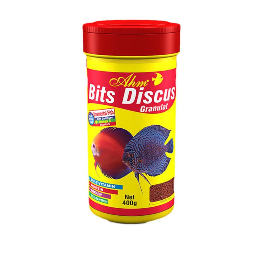 [696-30335] Ahm Bits Discus Granulat Discus Balığı Yemi 100 Ml