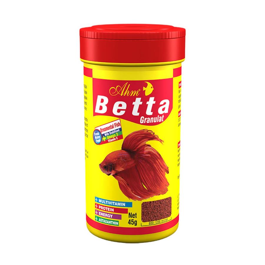 [696-30069] Ahm Betta Granulat Beta Balık Yemi 100 Ml