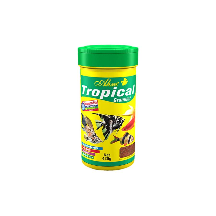 [696-30502] Ahm Tropical Granulat Tropikal Balık Yemi 250 Ml
