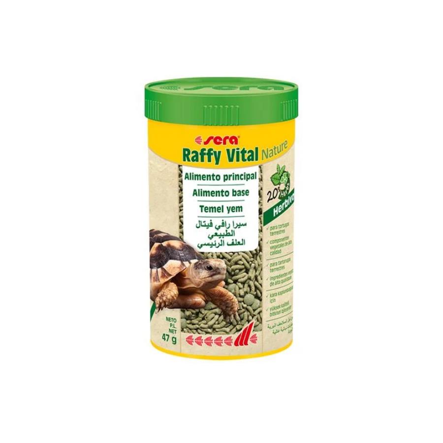 [100-1832] Sera Raffy Vital Kamplumbağa Yemi 250 Ml 47 Gr