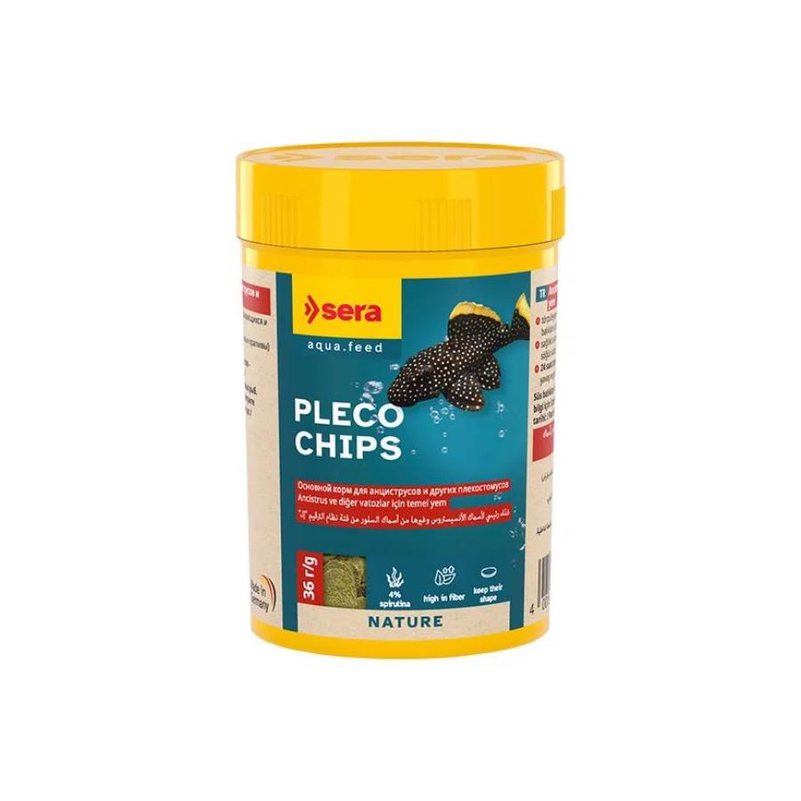 [100-0510] Sera Pleco Chips Vatoz Yemi 100 Ml 36 Gr