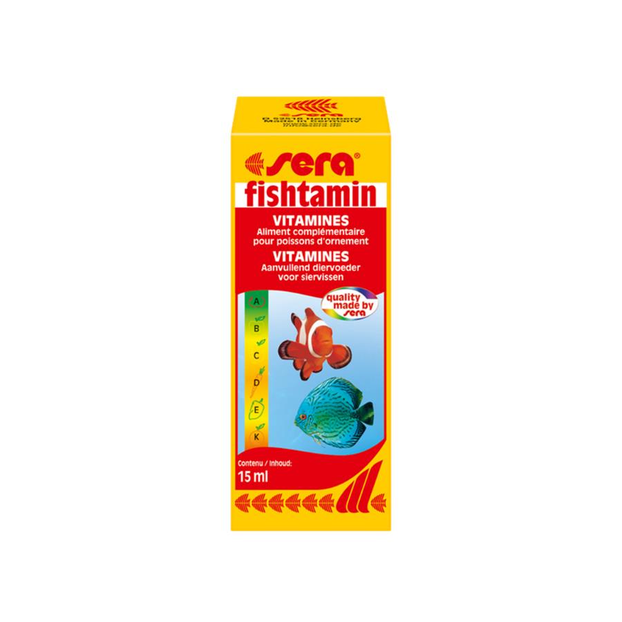 Sera Fishtamin Vitamin Mix Vitamin Takviyesi 15 Ml
