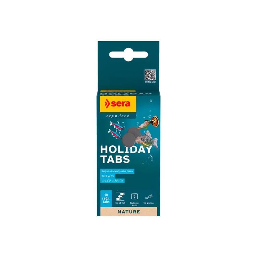 [100-0990] Sera Holiday Tabs Tatil Yemi 10 Tablet 21 Gr