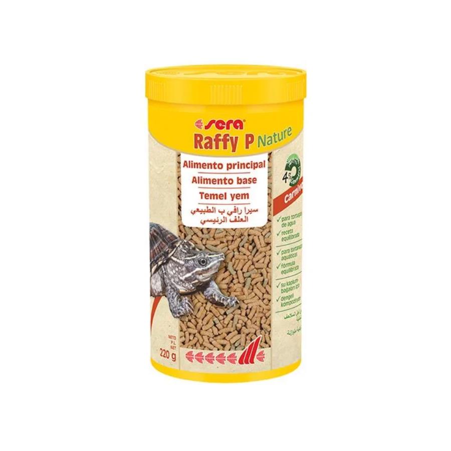 [100-1870] Sera Raffy P Nature Kaplumbağa Yemi 1000 Ml 220 Gr