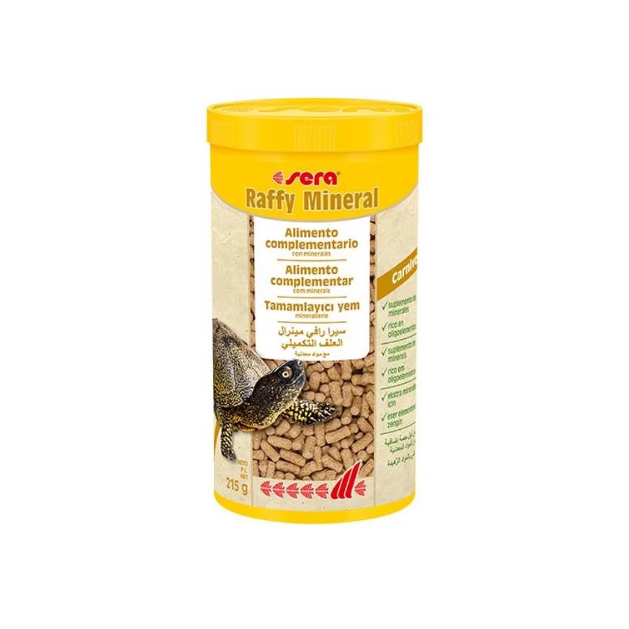 [100-1895] Sera Raffy Mineral Kaplumbağa Yemi 1000 Ml 250 Gr