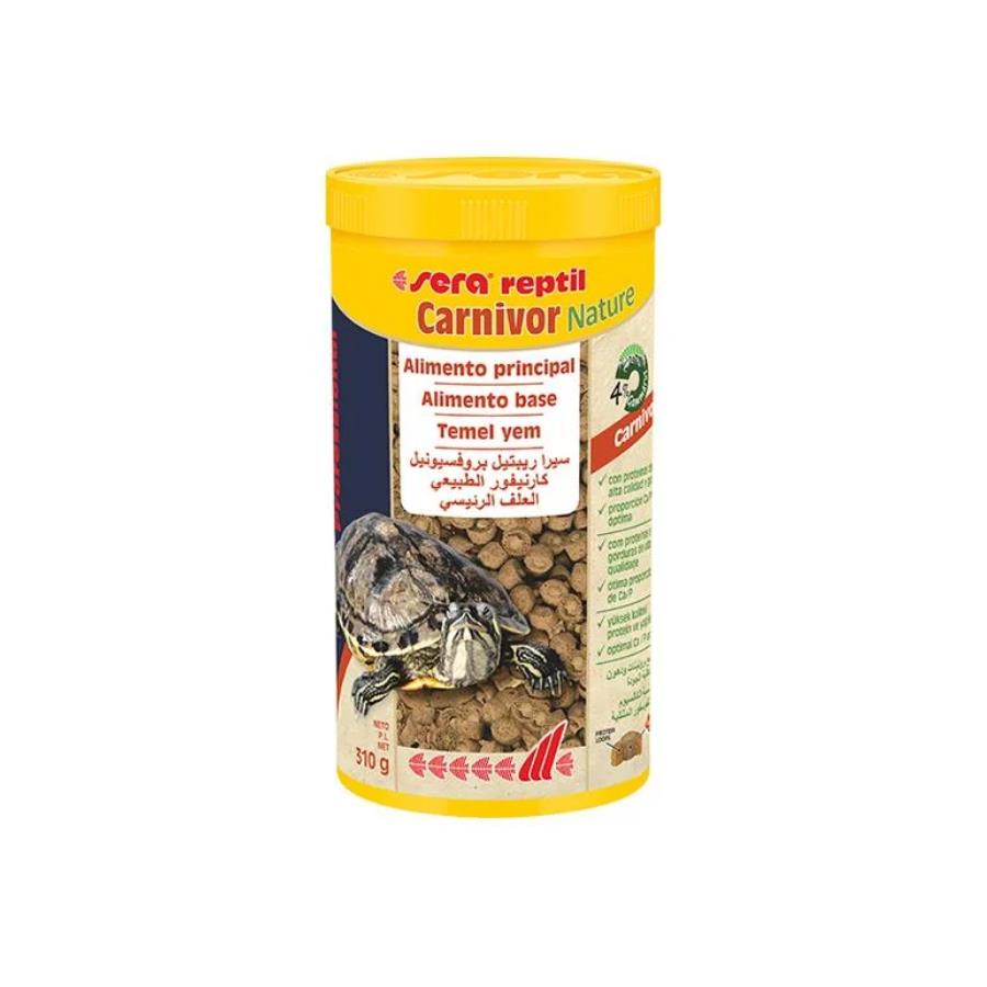 [100-1822] Sera Reptil Carnivor Nature Kaplumbağa Yemi 1000 Ml 310 Gr