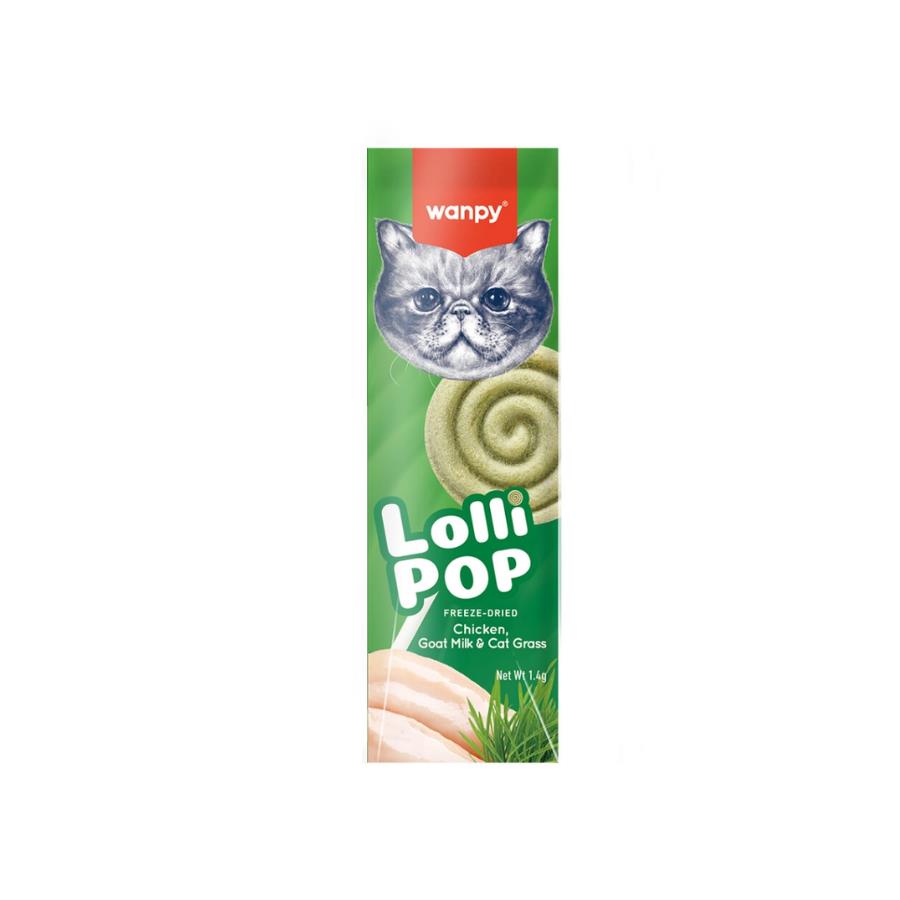 [PIWP-223] Wanpy LolliPop Kedi Otlu Lolipop Kedi Ödülü 1.4 Gr x 10 Adet